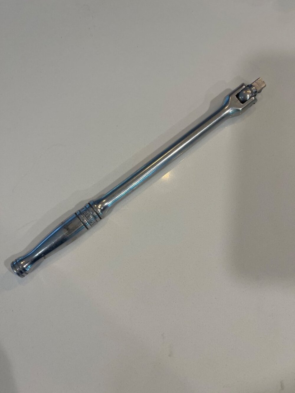 Snap-On F10LB 3/8-Inch Drive Chrome Breaker Bar 10" Long USA